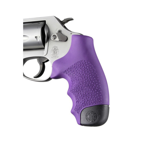 HOGUE S&W J Frame Round Butt Purple Rubber Monogrip (60006)