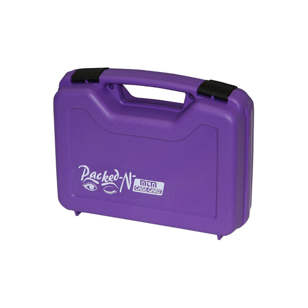 MTM Revolver and Handgun up to 4in Purple Single Pistol Case (805-25)