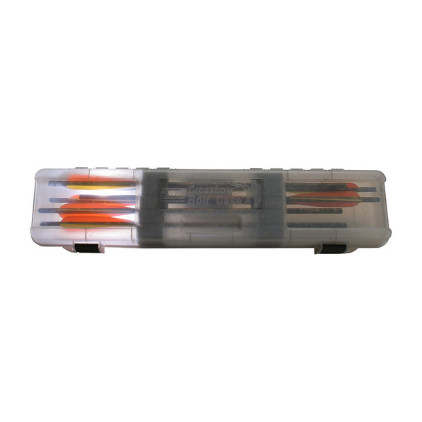 MTM 12 Bolts up to 23in Clear Smoke Crossbolt Case  (BHCB-41)