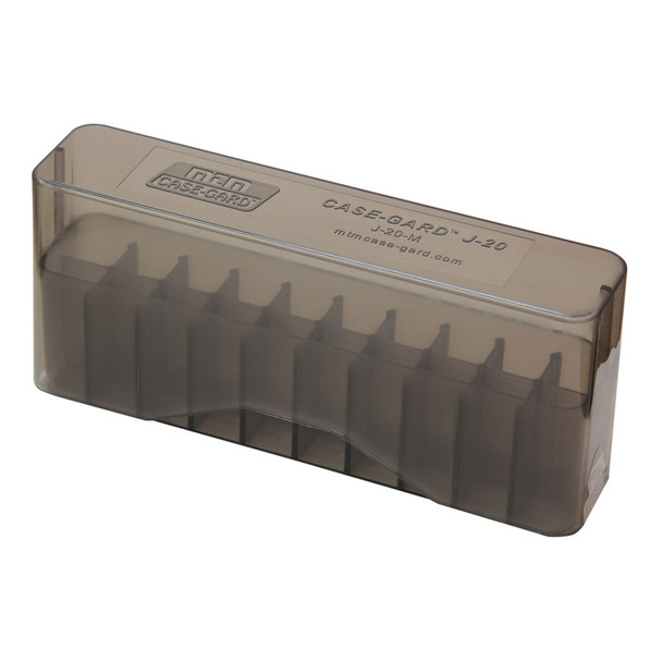 MTM Slip-Top 22-250 243 Win 7.62x39 20 Round Clear Smoke Ammo Box (J-20-M-41)