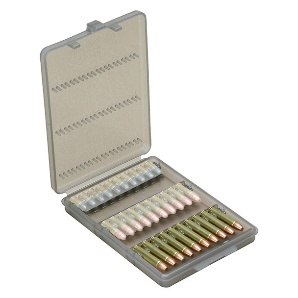 MTM 22 Long Rifle 17 HRM Mach 2 30 Round Clear Smoke Ammo Wallet (W30-22-41)