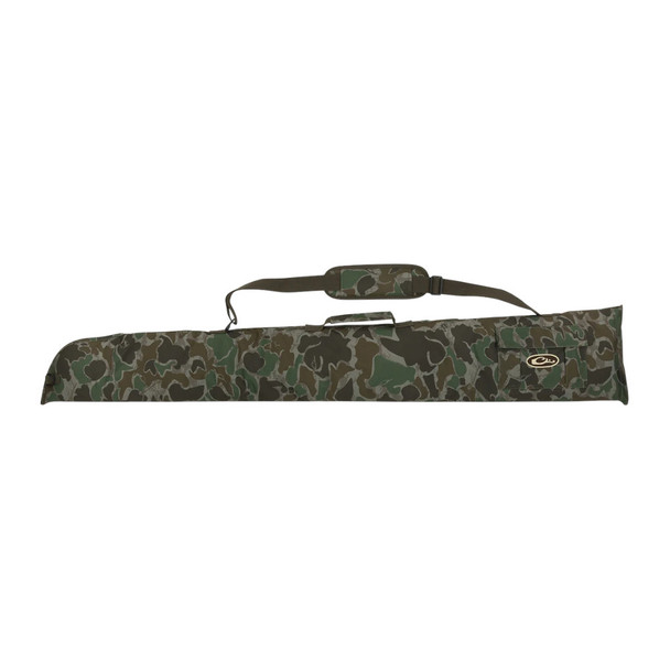 DRAKE Side-Opening Old School Green Padded Gun Case (DW3110-037)