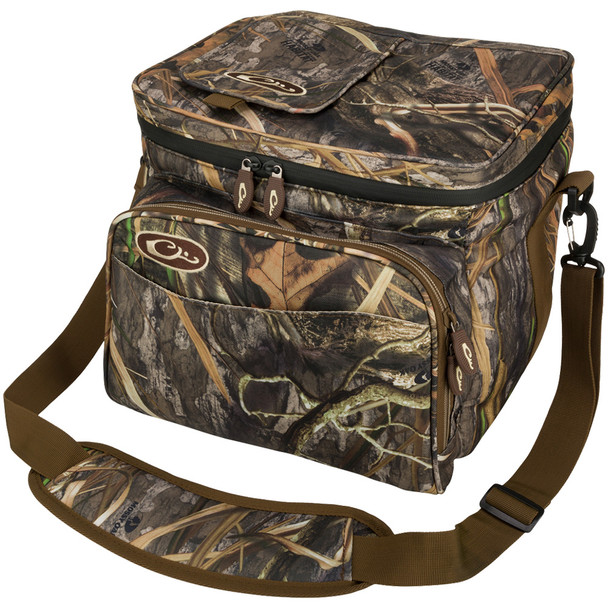 DRAKE 18-Can Soft-Sided Insulated Mossy Oak Shadow Grass Habitat Cooler (DA1100-022)