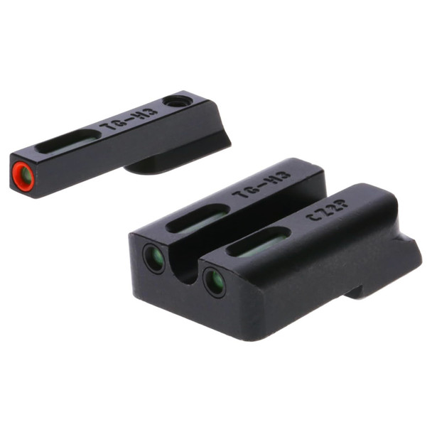 TRUGLO TFX Pro Xtreme Handgun Night Sights for CZ P10 (TG13CZ2PC)