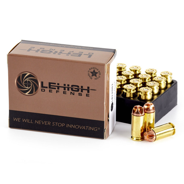 WILSON COMBAT .40 S&W 115gr Lehigh Defense XD 20/Box Handgun Ammo (LA40-115-XD)