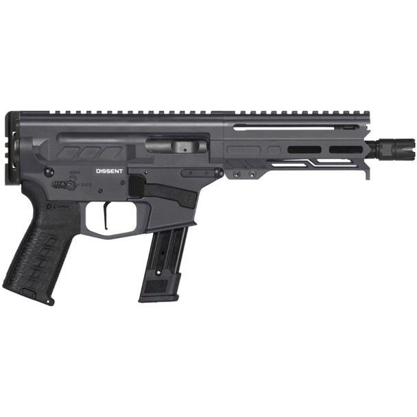 CMMG Dissent MK17 9mm 6.5in 21rd Tungsten Pistol (92A682C-TNG)