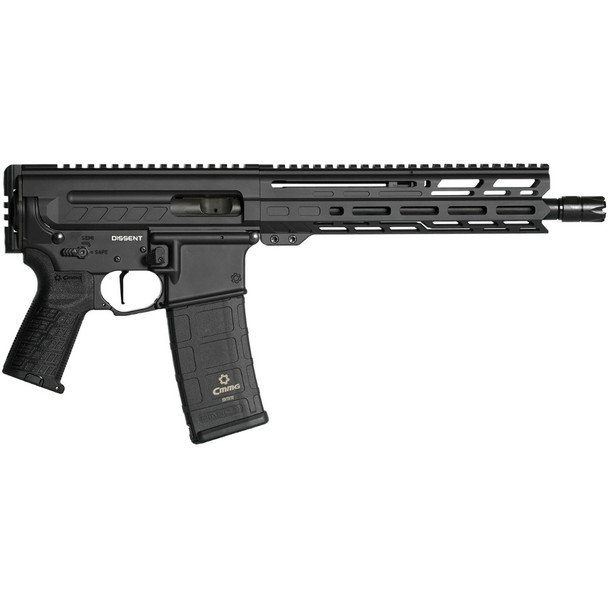 CMMG Dissent MK4 9mm 10.5in 30rd Armor Black Pistol (94A8041-AB)