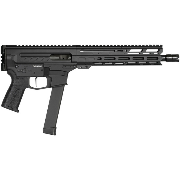CMMG Dissent MkGs 9mm 10.5in Armor Black Pistol (99A806D-AB)