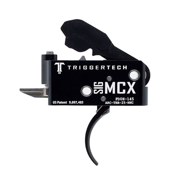 TRIGGERTECH Sig Sauer MCX Adaptable Flat Black Two Stage Trigger (ARC-TBB-25-NNF)