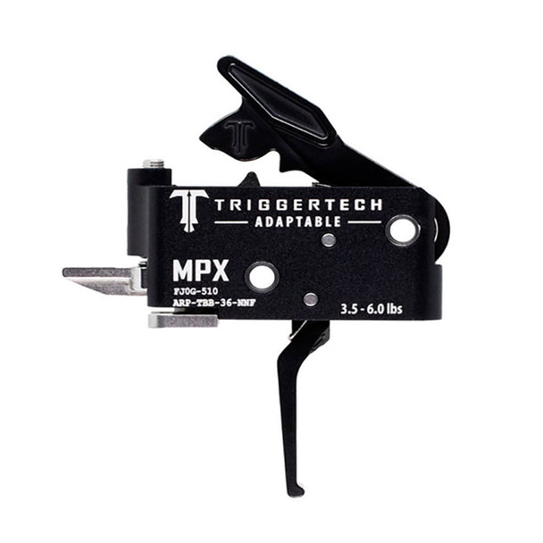 TRIGGERTECH Sig Sauer MPX Adaptable Flat Black Two Stage Trigger (ARP-TBB-36-NNF)