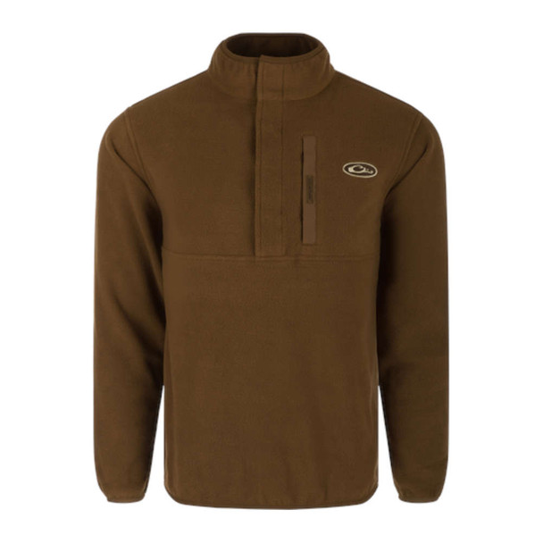 DRAKE Camp Fleece 2.0 Cocoa Pullover (DW1083-COA)