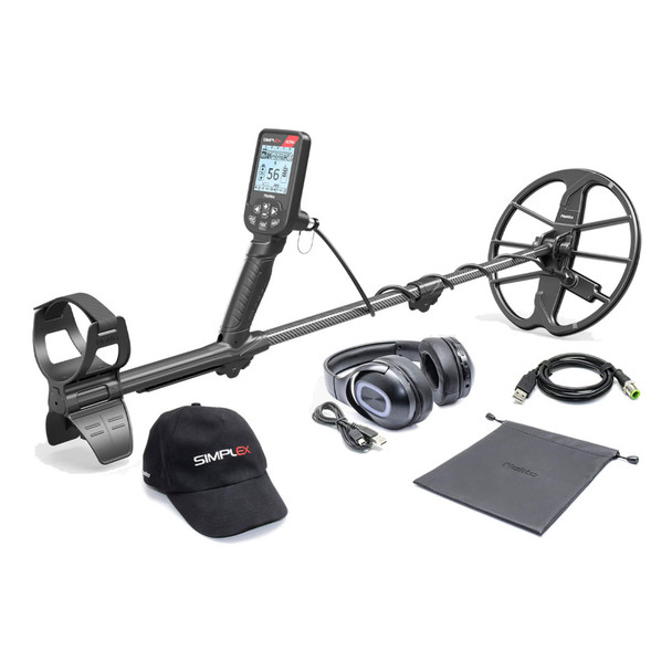 NOKTA Simplex Ultra WHP With Bluetooth Headphones Metal Detector (11000629)