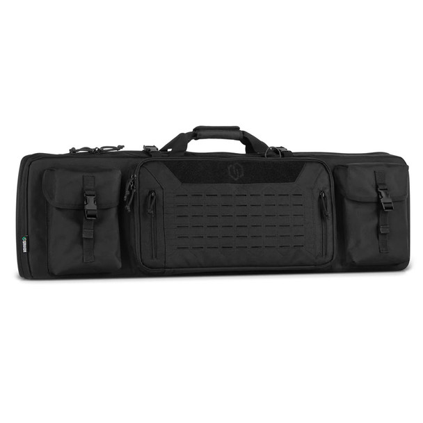 SAVIOR EQUIPMENT Urban Warfare 46in Black Double Rifle Case (RB-4612DG-VER2-BK)