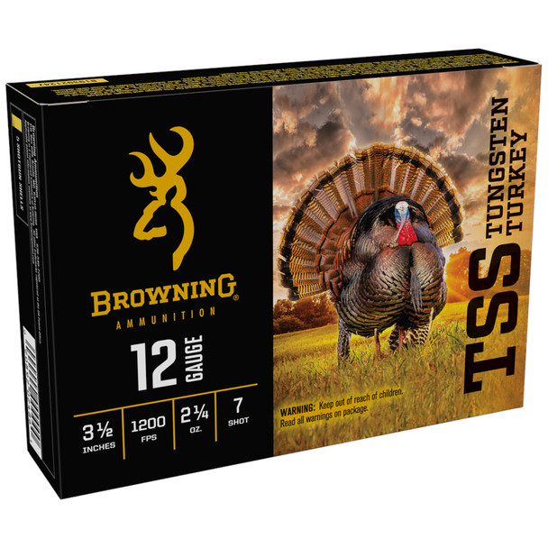 BROWNING TSS 12 Ga 3.5in 2-1/4 oz #7 Shotshell Ammo 5rd Box (B193921247)