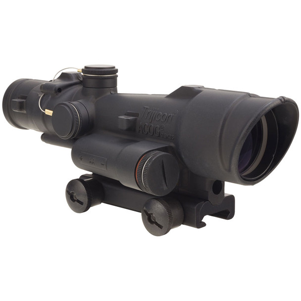 TRIJICON ACOG 3.5x35 Red LED Illuminated .308 Horseshoe/Dot Reticle Riflescope With TA51 Mount (TA110-D-100499)