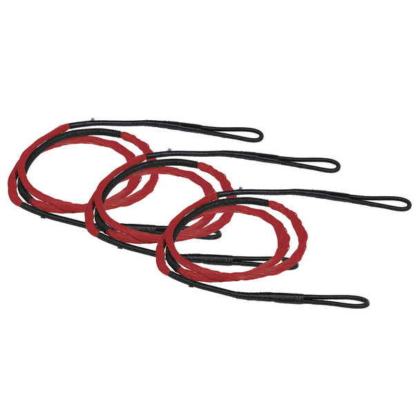 EXCALIBUR Micro / Dualfire Series Blood Red Set of 3 Crossbow String (1993BR-x3-BUNDLE)