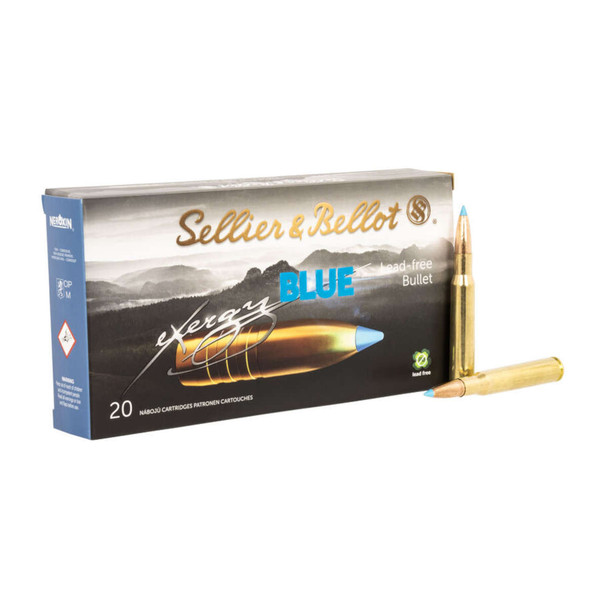 SELLIER & BELLOT 30-06 Springfield 180 Exergy Blue 20rd Box Ammo (SB3006XB)