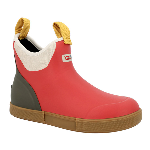 XTRATUF Women's 6in Ankle Deck Vintage Coral Boots (XWAB-V401)