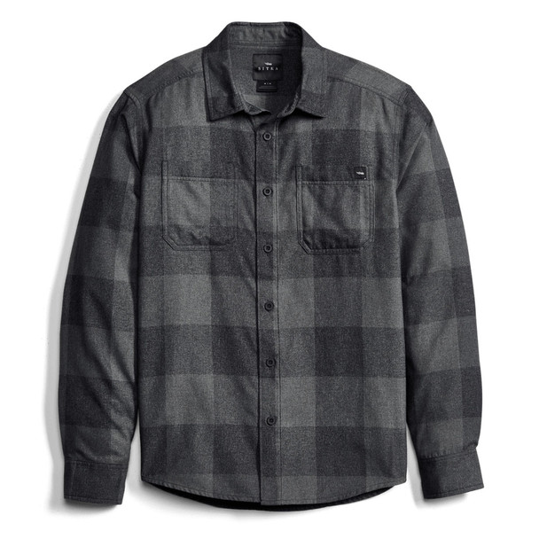SITKA Grange Flannel Anchor Plaid Long Sleeve Shirt (600071-ANP)
