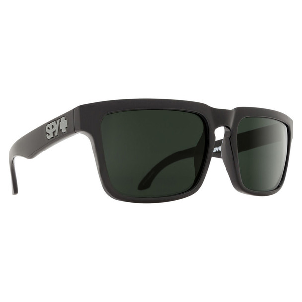 SPY Helm Black/ Happy Gray Green Sunglasses (673015038863)
