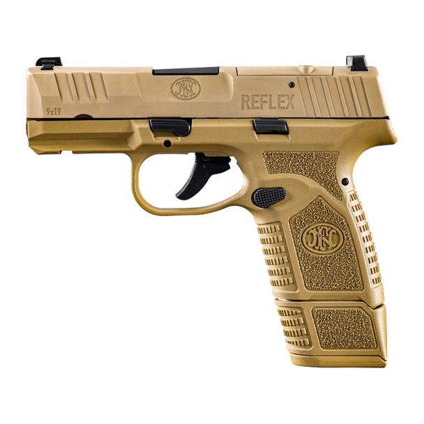 FN AMERICA FN Reflex MRD NMS 3.3in 1x11rd / 1x15rd FDE Pistol (66-101411)