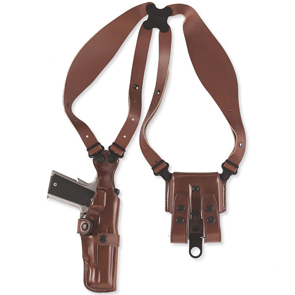 GALCO VHS Colt 5in 1911 Ambidextrous Leather Shoulder Holster (VHS212B)