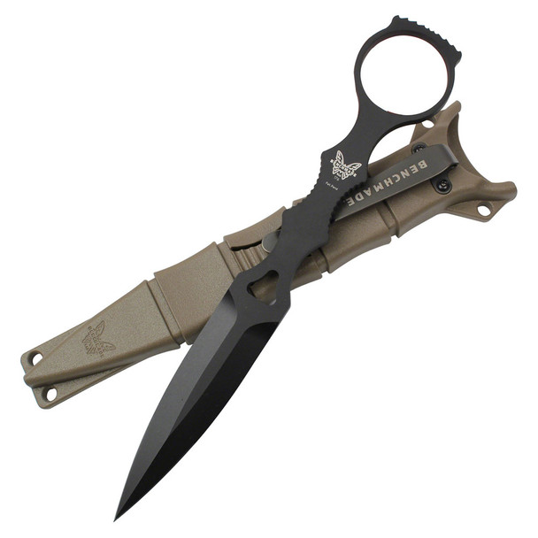 BENCHMADE SOCP Sand Special Operations Combatives Program Dagger Knife (176BKSN)