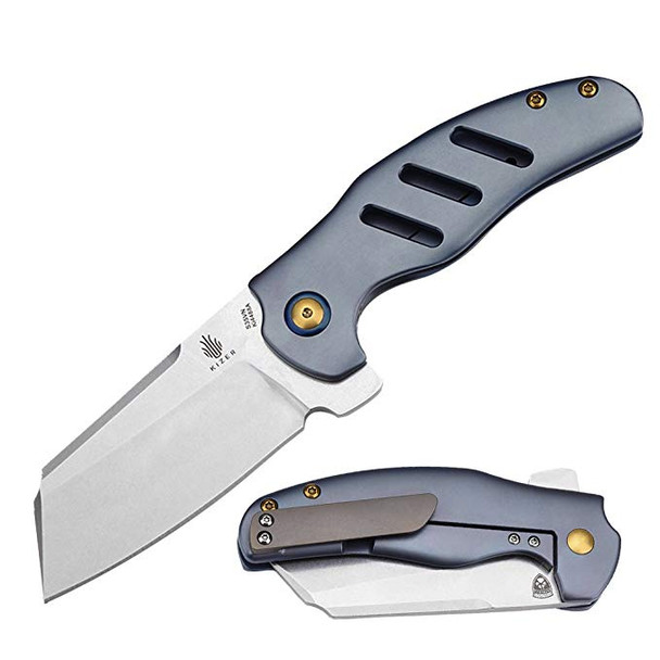 KIZER CUTLERY C01C 3.25in Sheepsfoot Pocket Knife (Ki4488A)