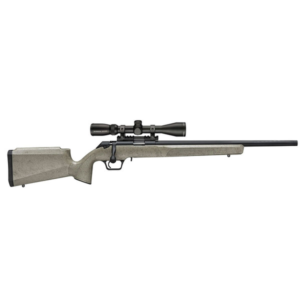 SPRINGFIELD ARMORY Model 2020 Rimfire Target 22LR 20in 10rd Sage with Black Webbing Rifle with Viridian EON 3-9x40 Scope and Rings (BART92022B-23VE)