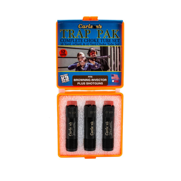CARLSONS Trap Pak Browning Invector Plus 12Ga Choke Tube Set (17200)