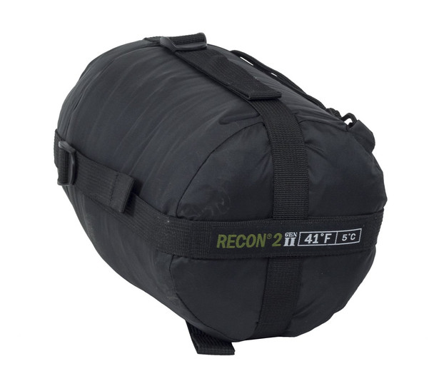 ELITE SURVIVAL SYSTEMS Recon 2 Black Sleeping Bag (RECON2-B)