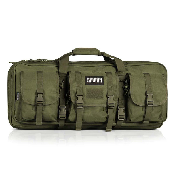 SAVIOR EQUIPMENT American Classic Double Shorty Barrel Rifle Olive Drab Green Bag (RB-2412DG-V1-OG)