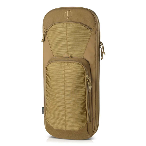 SAVIOR EQUIPMENT Specialist Covert Low Profile Flat Dark Earth Rifle Bag with Backpack Strap (RB-SGSPORT30-WS-TN)