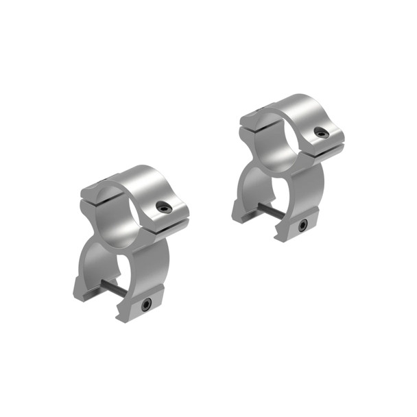 LEUPOLD Rifleman Detachable See-Thru High Silver Scope Rings (57400)