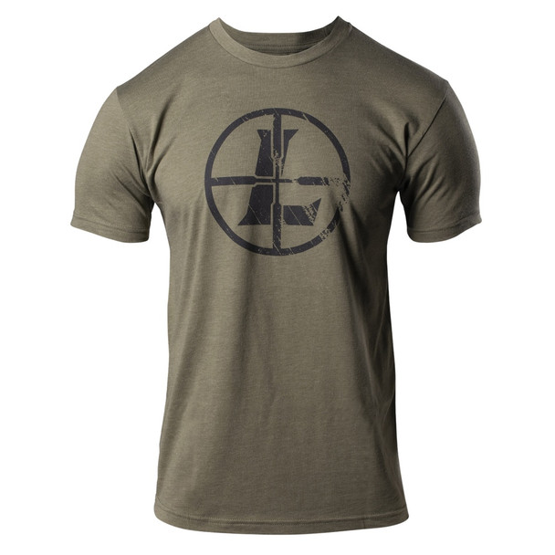 LEUPOLD Distressed Reticle XL Military Green Tee (180251)