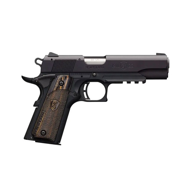 BROWNING 1911-22 Black Label Full Size .22LR 4.25in 10rd Semi-Automatic Pistol (51816490)