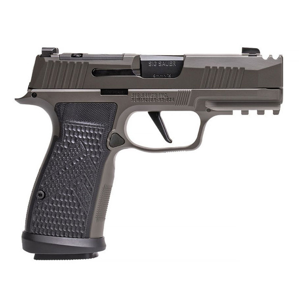 SIG SAUER P365-AXG Legion 9mm 3.1in 3x 17rd Mags Gray Cerakote Pistol (365AXGCA-9-LEGION)