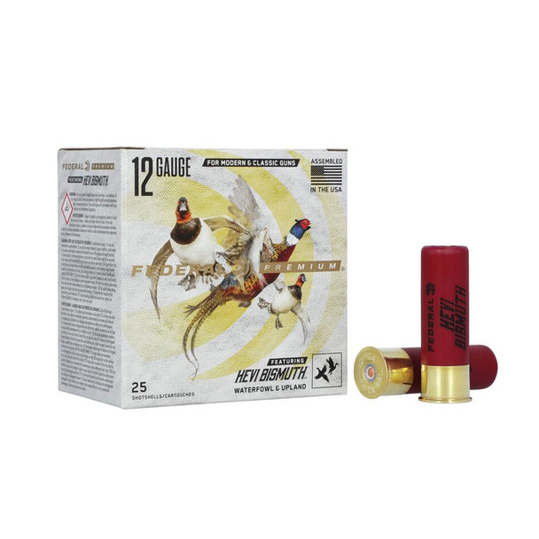 FEDERAL Premium Hevi-Bismuth 12Ga 2.75in 1 1/4oz #4 Shotshells (PHBX144-4)