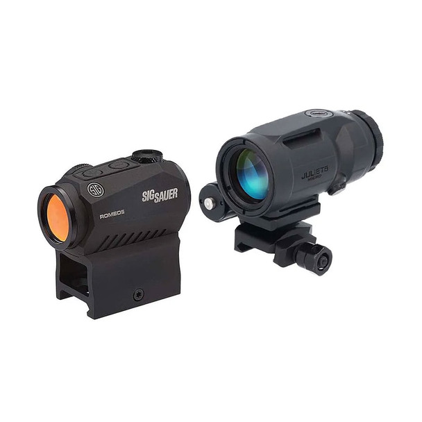 SIG SAUER ROMEO5XDR Gen II Red Dot Sight with Juliet 5 Micro Magnifier Combo Kit (SORJ5X201)