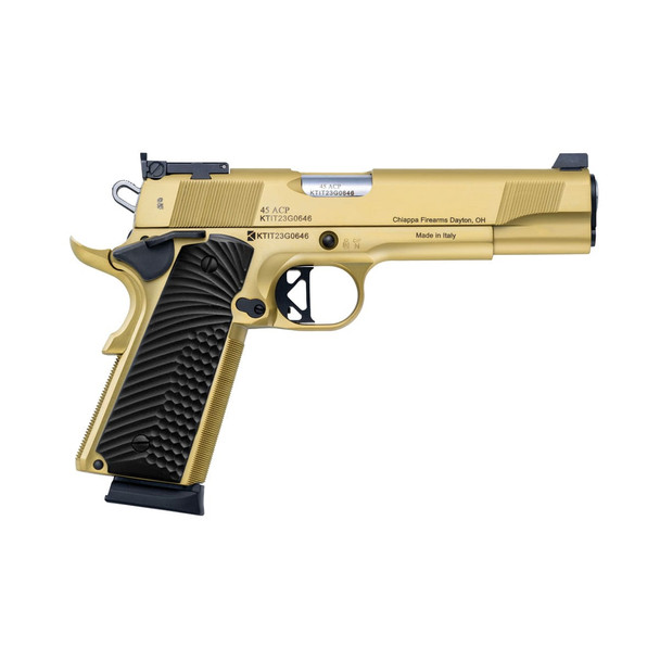 CHARLES DALY 1911 Empire Grade .45 ACP 5in 8rd Gold Semi-Automatic Pistol (440.182)