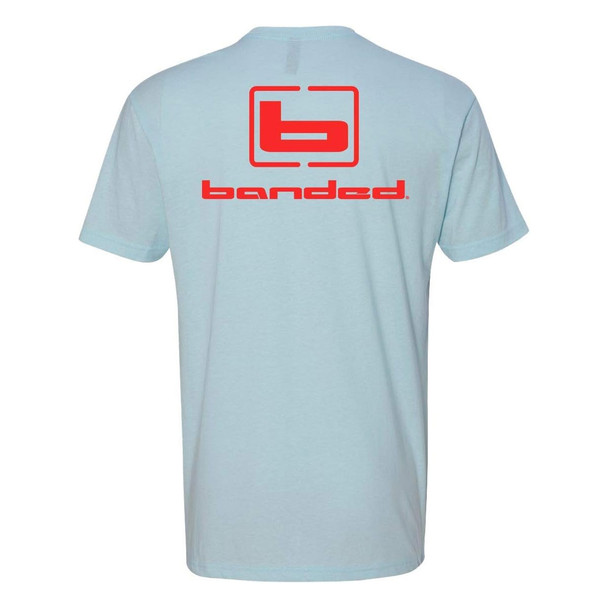 BANDED Signature Logo Ice Blue SS T-Shirt (B07442-PAR)