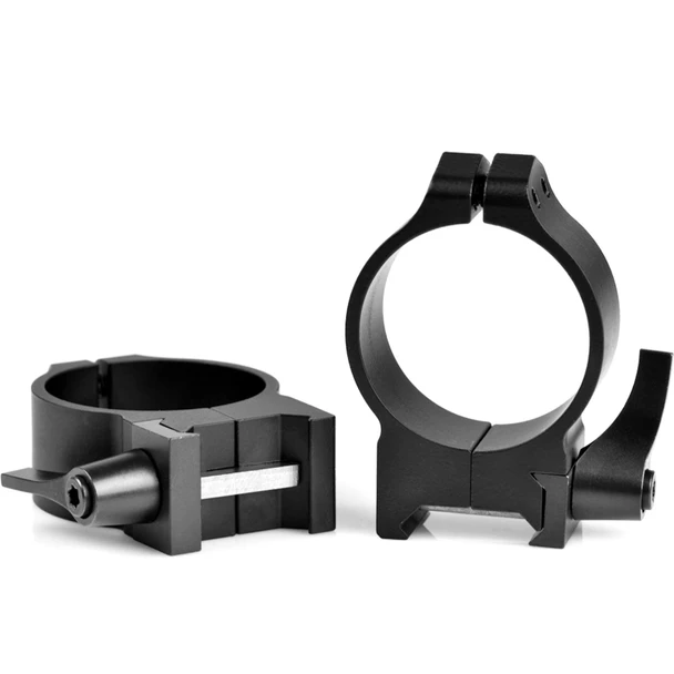 WARNE Maxima Steel 34mm Quick Detach Medium Matte Rings (221LM)