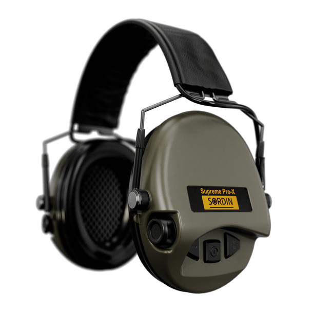 NORMA USA Sordin Supreme Pro-X Slim Green PVC Headband (202299007)