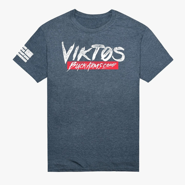 VIKTOS Men's Scrawl Navy T-Shirt (18150)