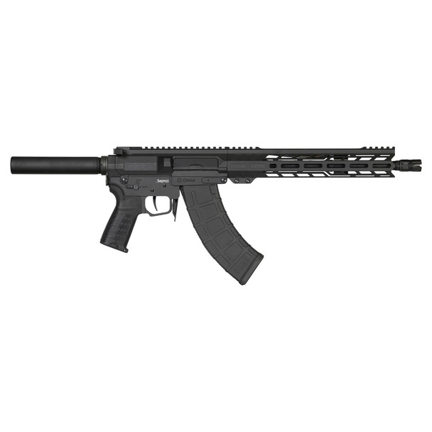CMMG Banshee MK47 7.62x39mm 12.5in 30rd Armor Black Semi-Automatic Pistol with Pistol Tubes (76A1D0A-AB)