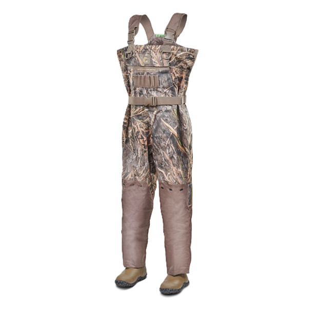 GATOR WADERS Men's Shield Mossy Oak Habitat Insulated Waders (SHI45M)