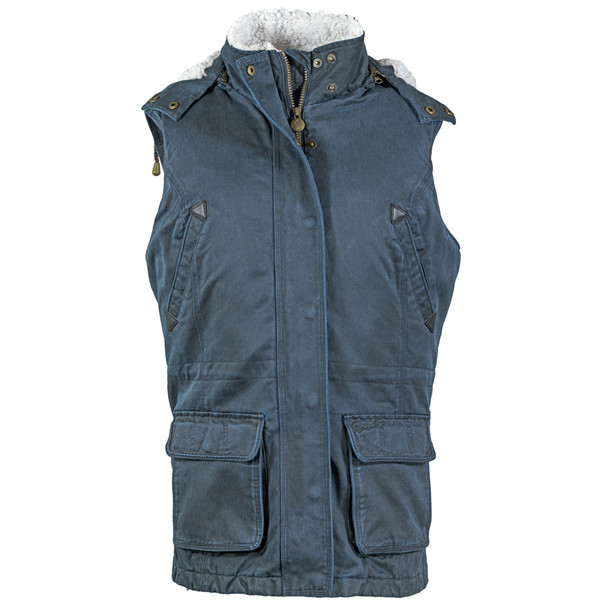 OUTBACK TRADING Woodbury Navy Vest (29689-NVY)