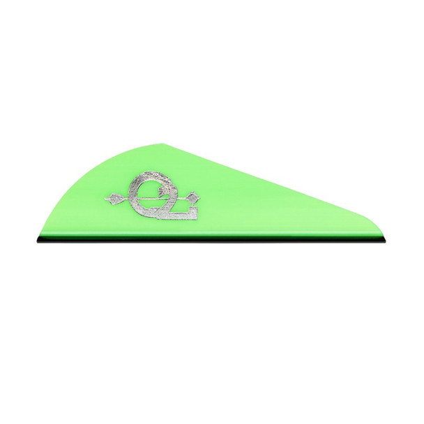 Q2I ARCHERY Rapt-X 2in Neon Green 100-Pack Vanes (Q01043)