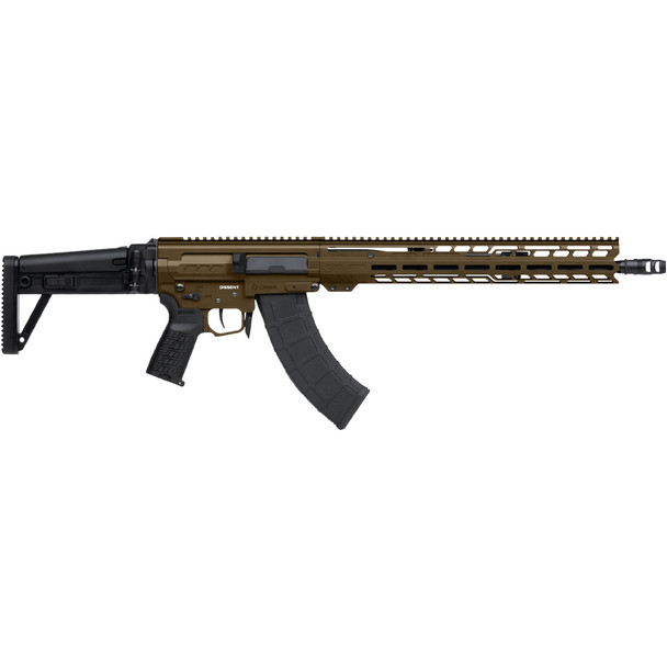 CMMG Dissent MK47 7.62x39mm 16.1in 30rd Midnight Bronze Rifle (86AD60B-MB)