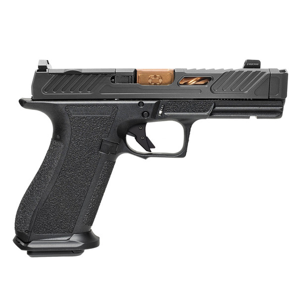 SHADOW SYSTEMS XR920P Elite 9mm 4.5in Spiral Compensated Bronze Barrel 2x 10rd Mags Black Pistol (SS-3239)